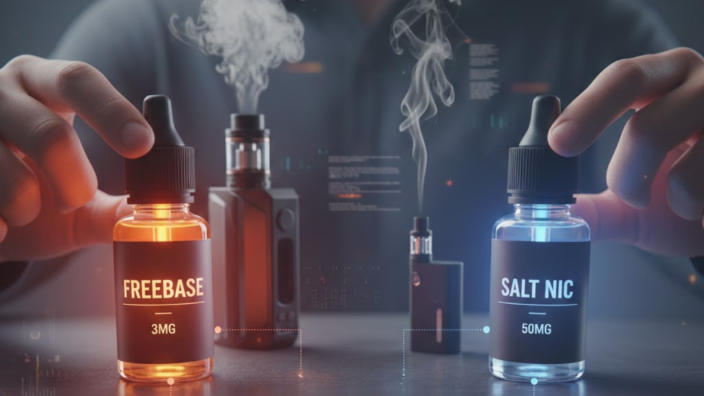 اختيار تركيز النيكوتين