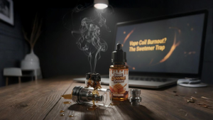 الليكويد المسكر يحرق الكويل